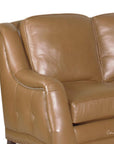 Williamsburg Modern 3 Seater Leather Couch Benchmade In the USA - Uptown Sebastian