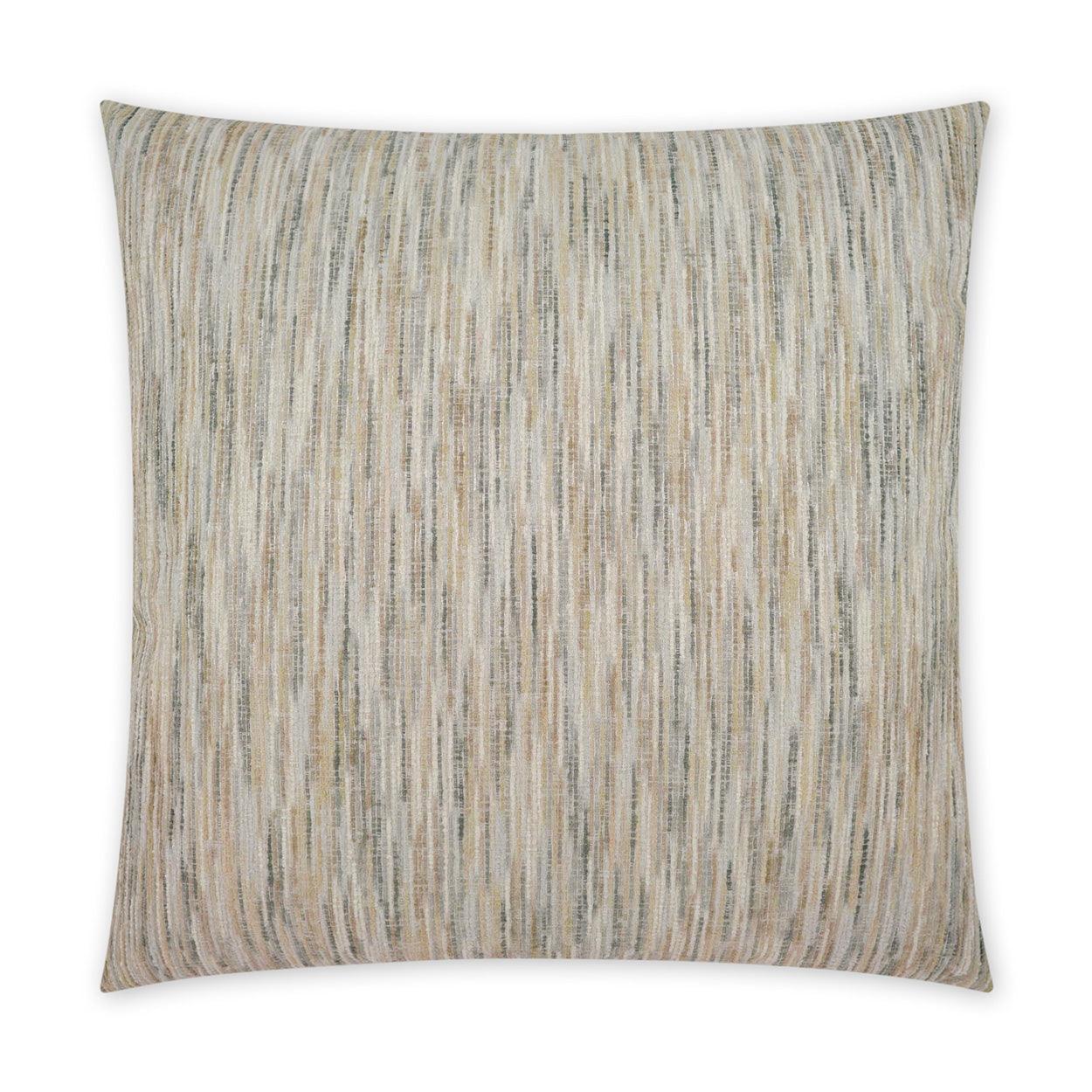 Yonah Textured Beach Tan Taupe Large Throw Pillow With Insert - Uptown Sebastian